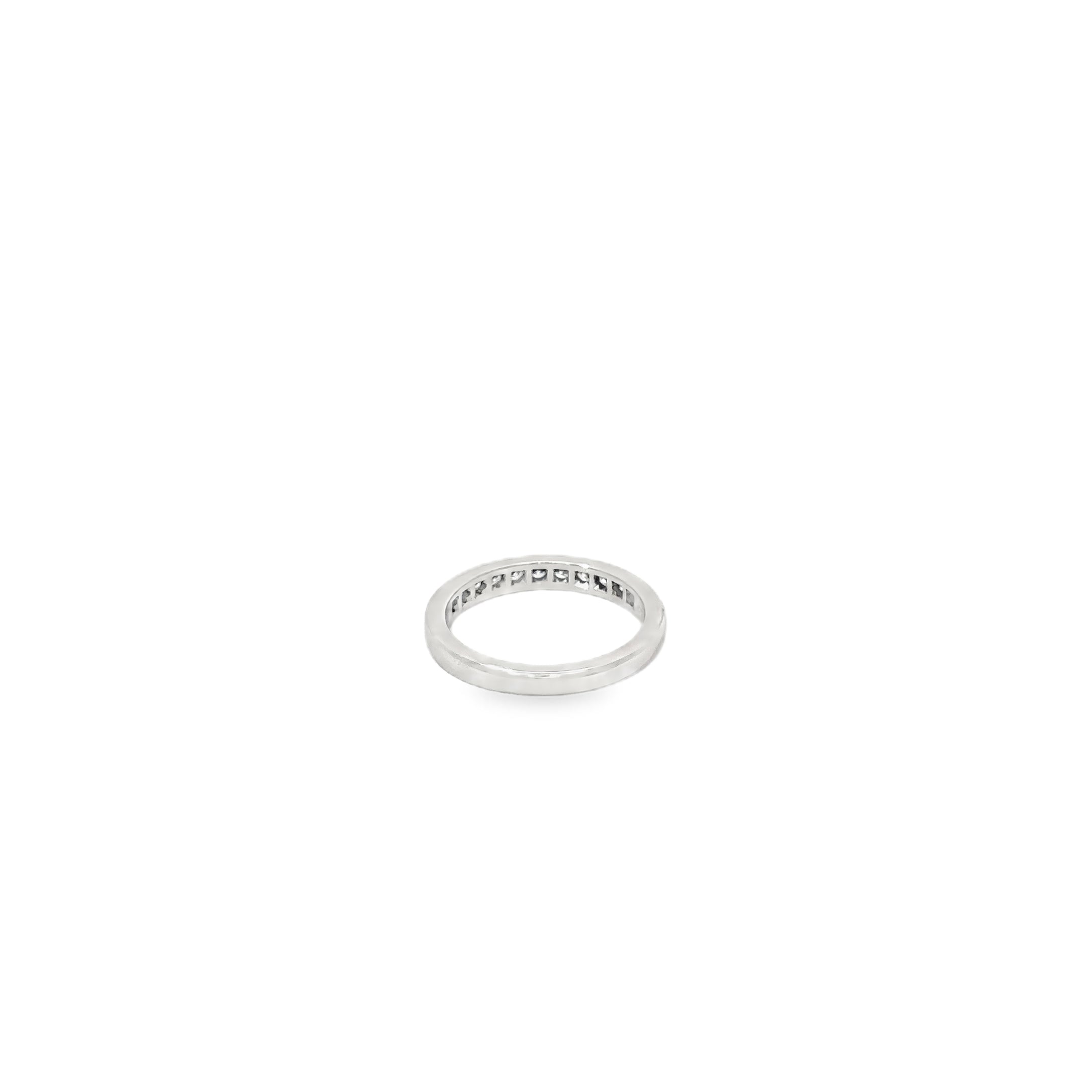Platinum Diamond Channel set Band