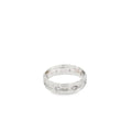 14K White Gold Gents Eternity Band