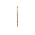 14K Yellow Gold Diamond Bar Bracelet