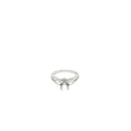 Palladium Split Shank Diamond Engagement Ring